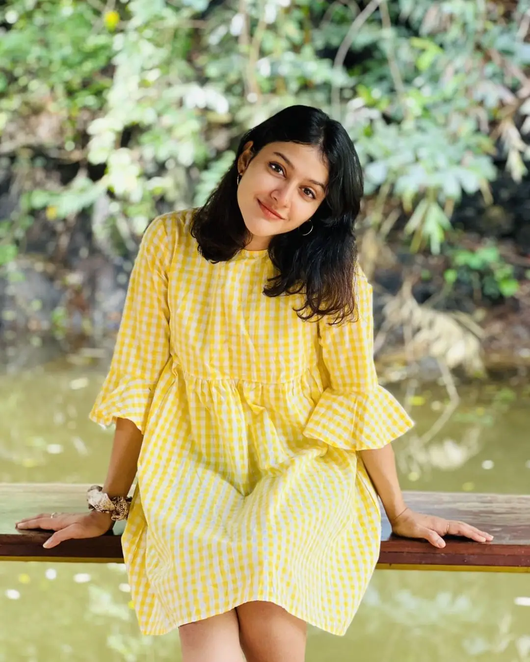 Malayalam Actress Anarkali Nazar Photoshoot in Yellow Dress